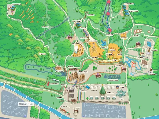 乌兰浩特景区手绘地图在紧急疏散与救援中的重要作用 ？